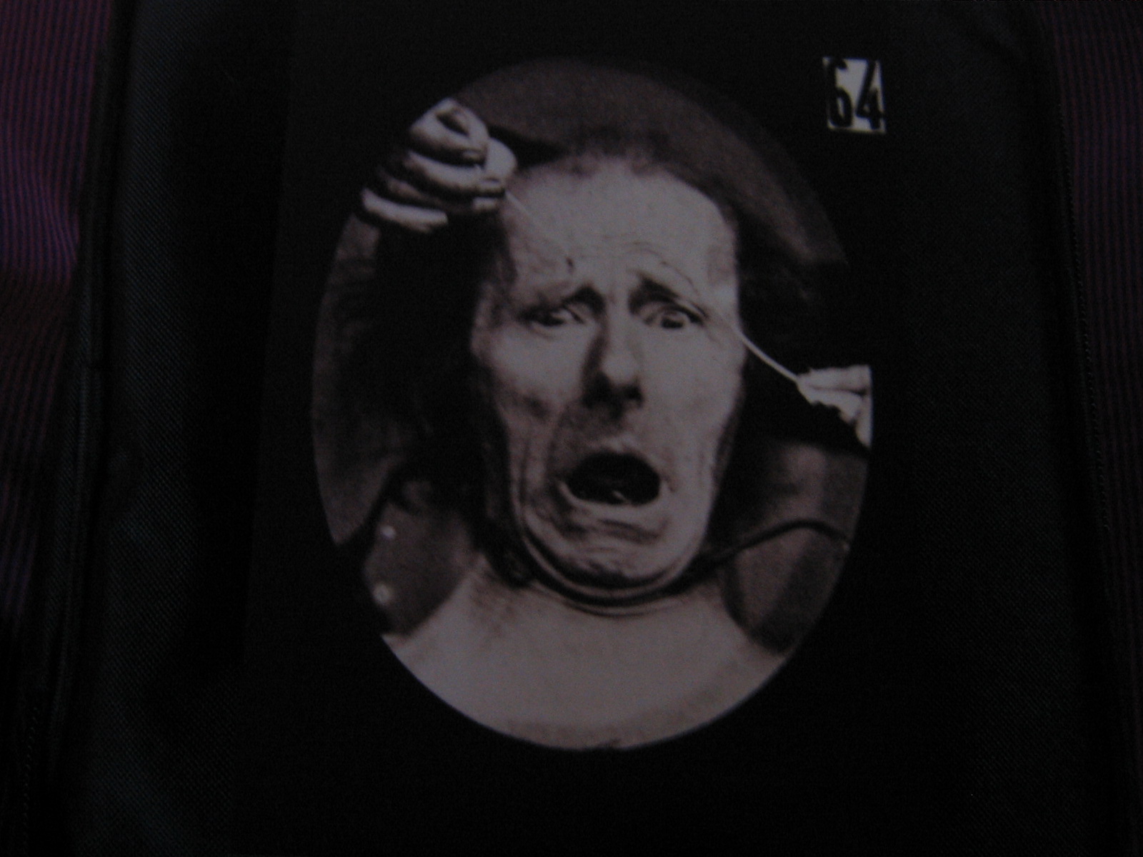 Fearful expression induced by electricity_Wellcome Collection